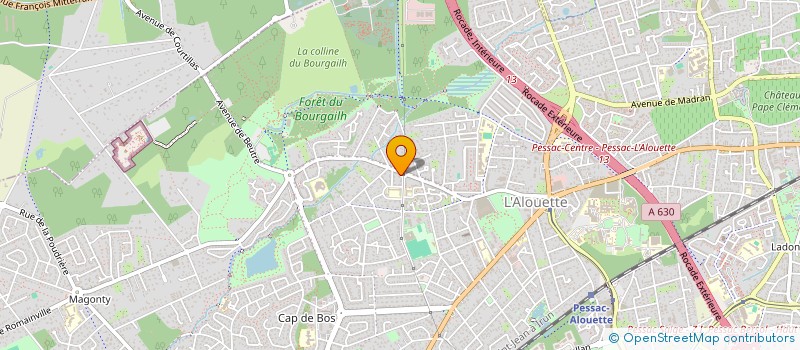 localisation de l'entreprise XPERT  PESSAC