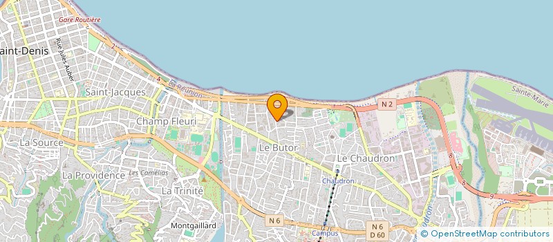localisation de l'entreprise XPERT DIGITAL & MARKETING à SAINT-DENIS