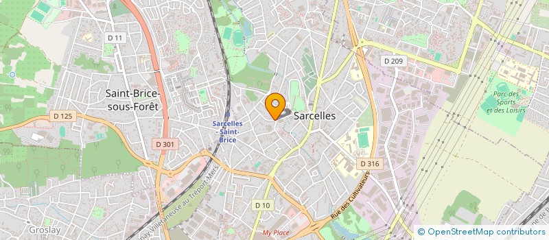 localisation de l'entreprise XPERTECH à GROSLAY