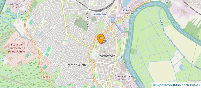 localisation de l'entreprise XPERTISE CONSEIL & SOLUTION  ROCHEFORT