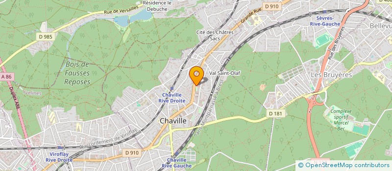 localisation de l'entreprise XPLORDA à CHAVILLE