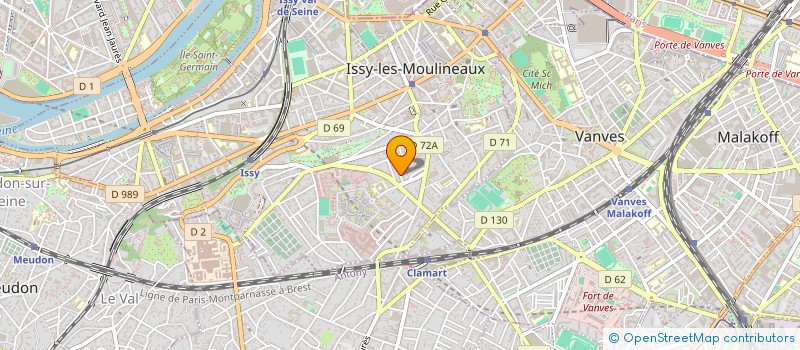 localisation de l'entreprise XPLORE CONSULTING à ISSY-LES-MOULINEAUX