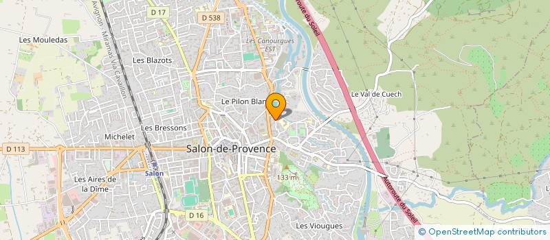 localisation de l'entreprise XPM FERMETURES  SALON-DE-PROVENCE