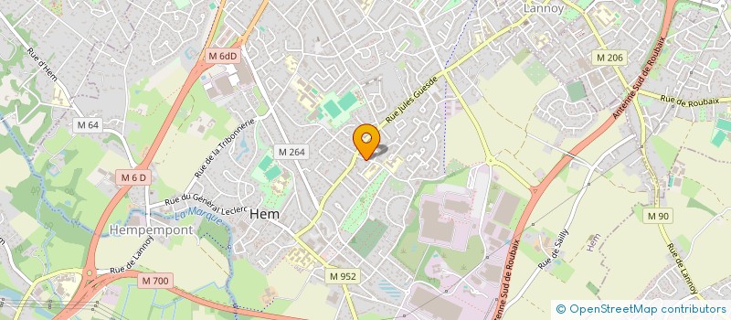 localisation de l'entreprise XPND-IT  HEM