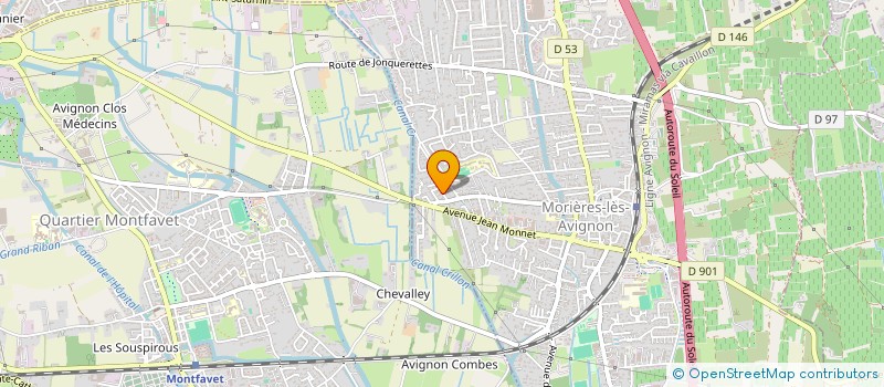 localisation de l'entreprise XPR  CAUX