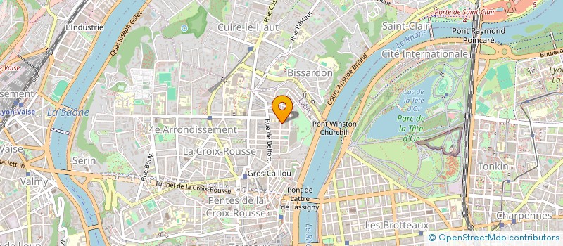 localisation de l'entreprise XPRESS COURSES à LYON