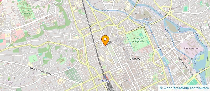 localisation de l'entreprise XPRESSION à NANCY