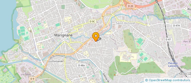 localisation de l'entreprise XPROINVEST  MARIGNANE