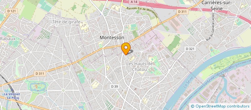 localisation de l'entreprise XPSI  PARIS