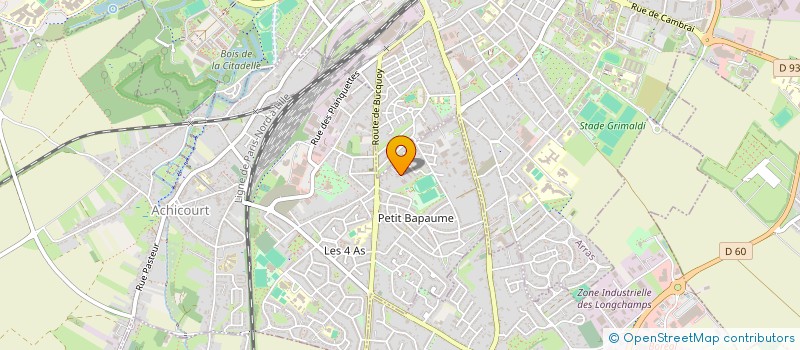 localisation de l'entreprise XPVA  ACHICOURT