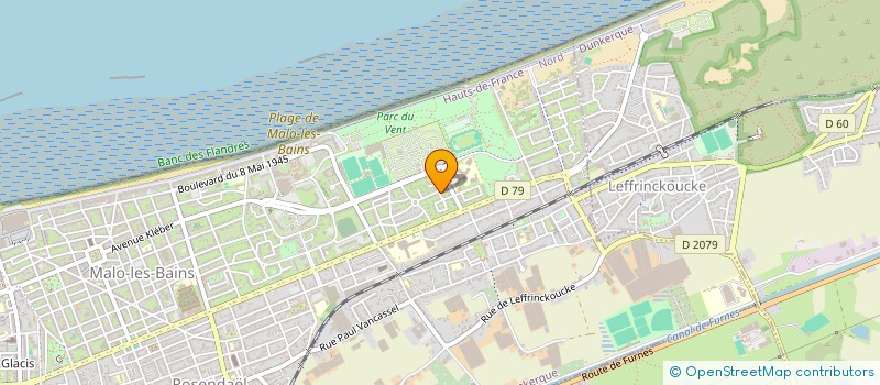 localisation de l'entreprise XR à DUNKERQUE