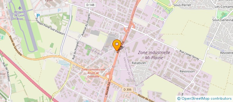 localisation de l'entreprise XR AUTO  SAINT-PRIEST