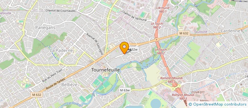 localisation de l'entreprise XR FINANCES à TOULOUSE