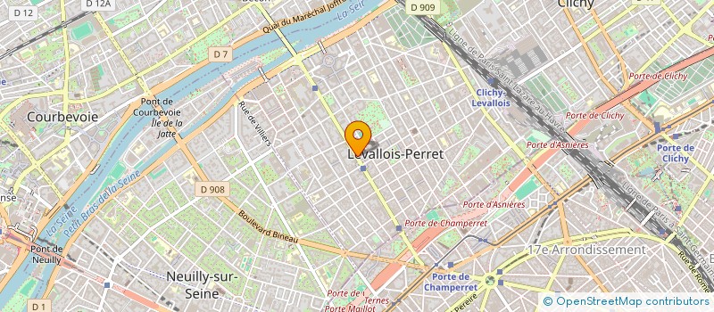 localisation de l'entreprise XR GLOBAL (FRANCE) SAS  LEVALLOIS-PERRET