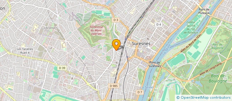localisation de l'entreprise XRCORE à SURESNES