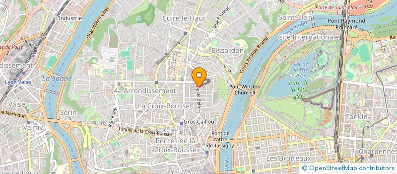 localisation de l'entreprise XROUSSE IMMO  LYON