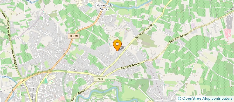 localisation de l'entreprise XS à CARPENTRAS