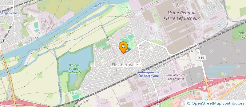 localisation de l'entreprise XS BOXING CLUB  AUBERGENVILLE