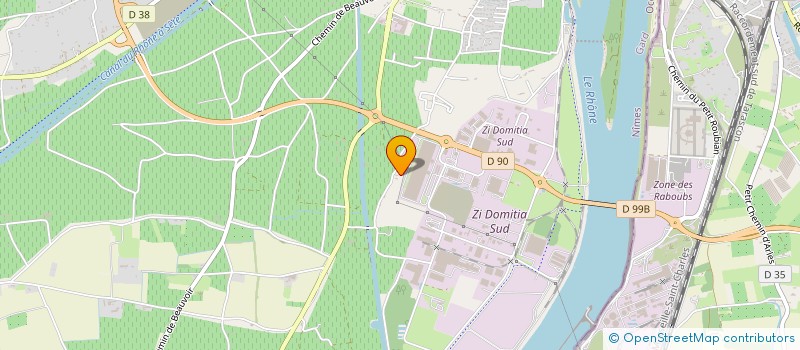 localisation de l'entreprise XS CONSULTING  BEAUCAIRE