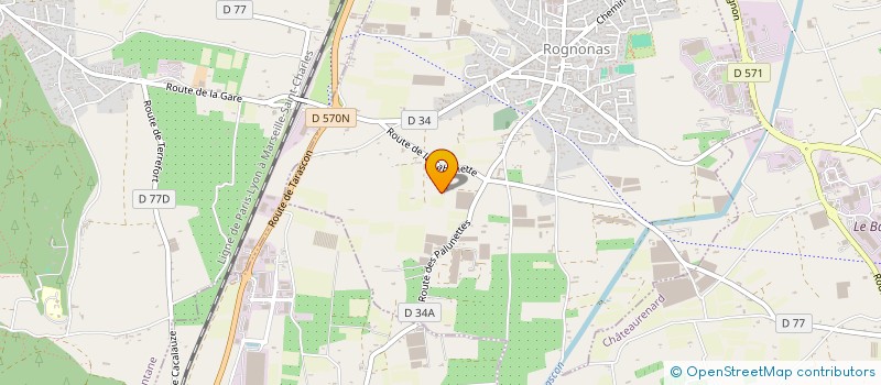 localisation de l'entreprise XS FINANCE  ROGNONAS