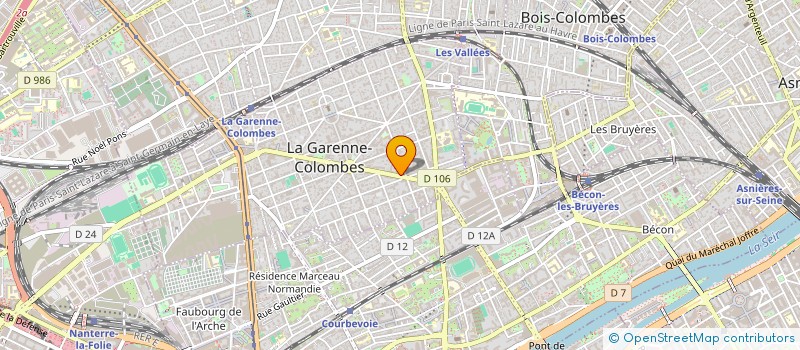 localisation de l'entreprise XS MOTOS à LA GARENNE-COLOMBES