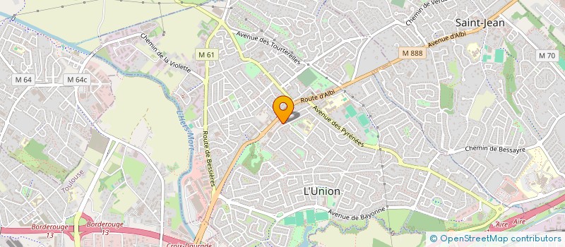 localisation de l'entreprise XS ORGANISATION à L'UNION