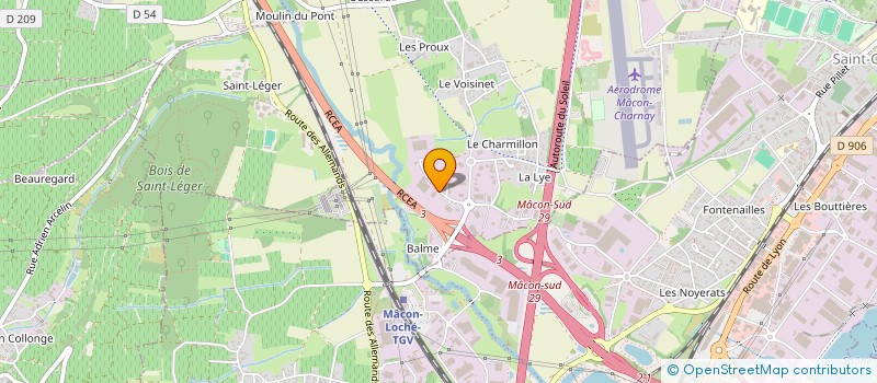 localisation de l'entreprise XSELL à CHARNAY-LES-MACON