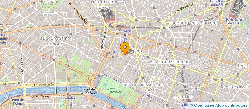 localisation de l'entreprise XSI LINE à PARIS