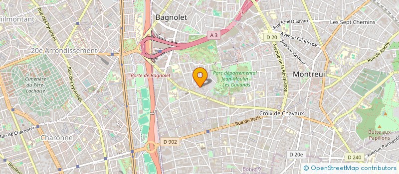 localisation de l'entreprise XSKILLS à BAGNOLET