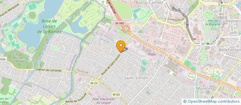 localisation de l'entreprise XSP INVESTISSEMENT à TOULOUSE