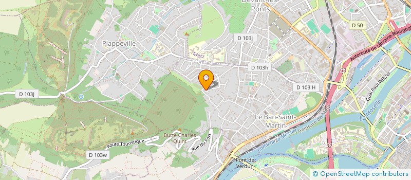 localisation de l'entreprise XSPORT  LE BAN-SAINT-MARTIN