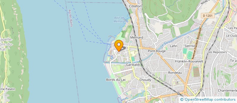 localisation de l'entreprise XSTRUCTURES à AIX-LES-BAINS