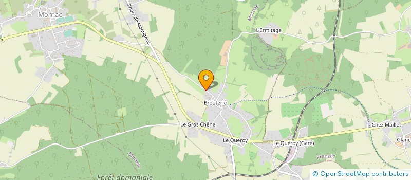 localisation de l'entreprise XT DEVELOPPEMENT à MORNAC