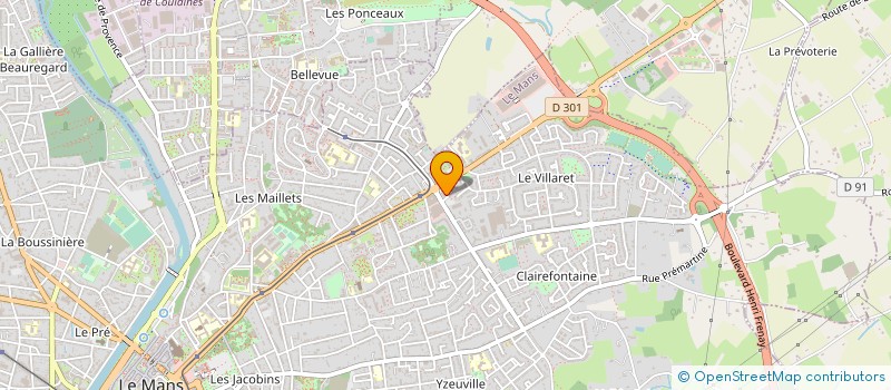 localisation de l'entreprise XTD XAVIER TISSOT DEVELOPPEMENT à GUERANDE