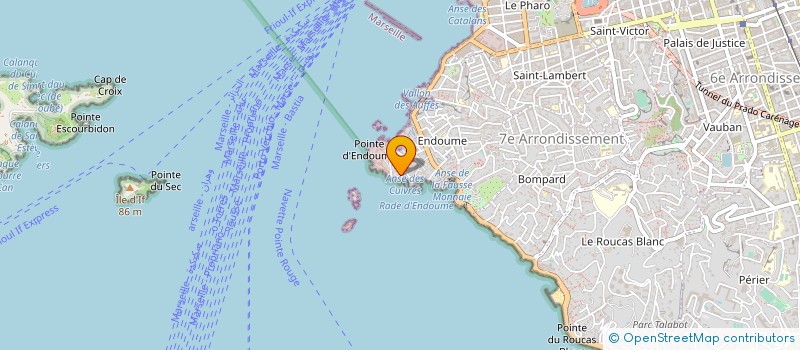 localisation de l'entreprise XTEC à MARSEILLE