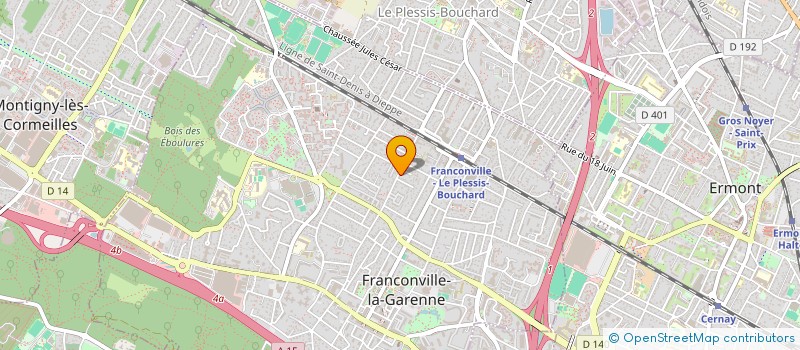 localisation de l'entreprise XTERN ADMIN à PARIS