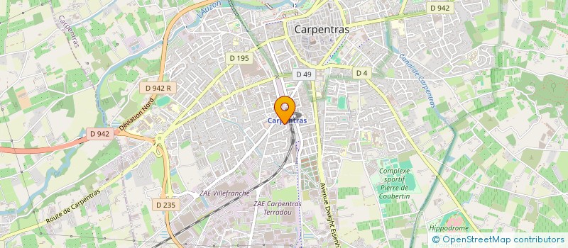 localisation de l'entreprise XTINC  CARPENTRAS