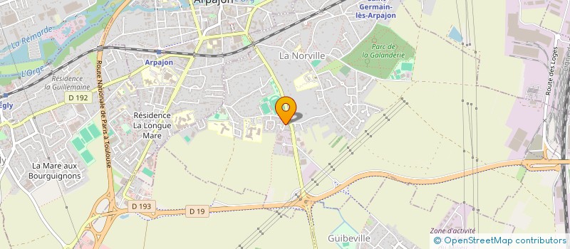 localisation de l'entreprise XTINE INVEST  LA NORVILLE