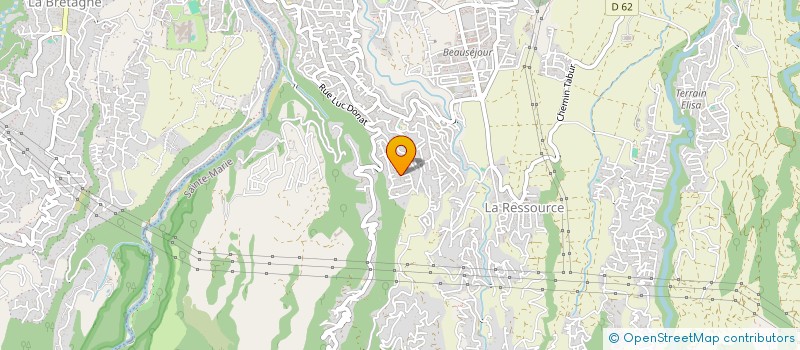 localisation de l'entreprise XTM  SAINTE-MARIE