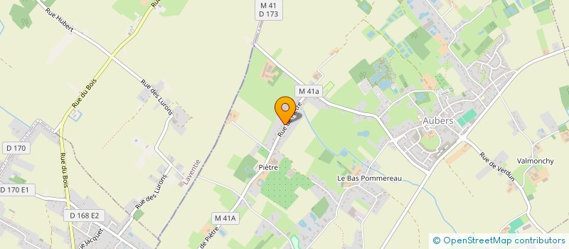 localisation de l'entreprise XTOC-AP à AUBERS