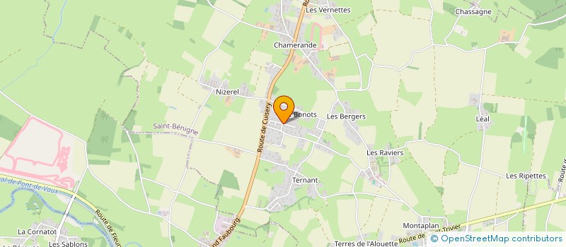localisation de l'entreprise XTR'M CARRELAGE à SAINT-BENIGNE