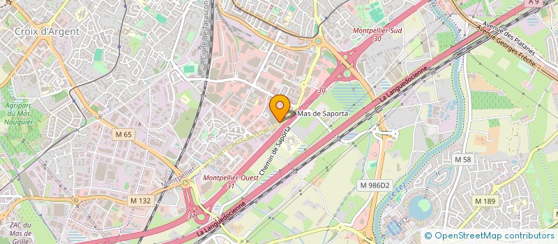 localisation de l'entreprise XTRA CAPITAL  MONTPELLIER