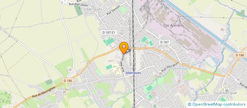 localisation de l'entreprise XTRA SONO à ISBERGUES