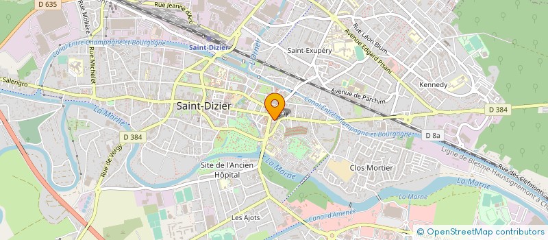 localisation de l'entreprise XTRABIKE à SAINT-DIZIER
