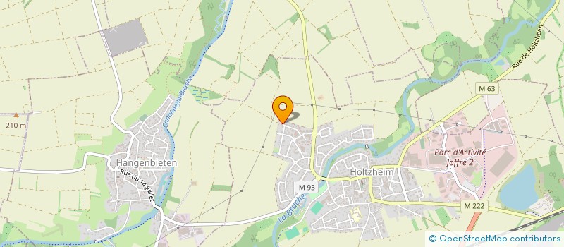 localisation de l'entreprise XTRALINK  HOLTZHEIM