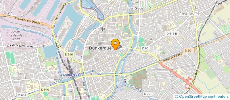 localisation de l'entreprise XTRANAILS WEB à DUNKERQUE