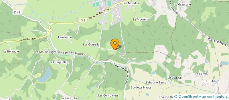 localisation de l'entreprise XTRAVERTRD à VERGT