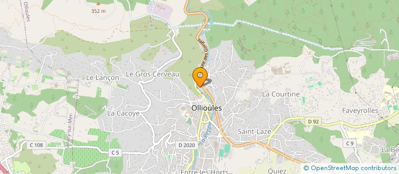 localisation de l'entreprise XTREM  OLLIOULES