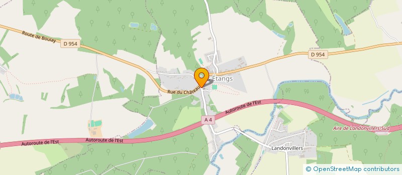 localisation de l'entreprise XTREM ADDICT  LES ETANGS