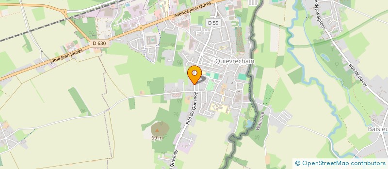 localisation de l'entreprise XTREM INDUSTRY à QUIEVRECHAIN